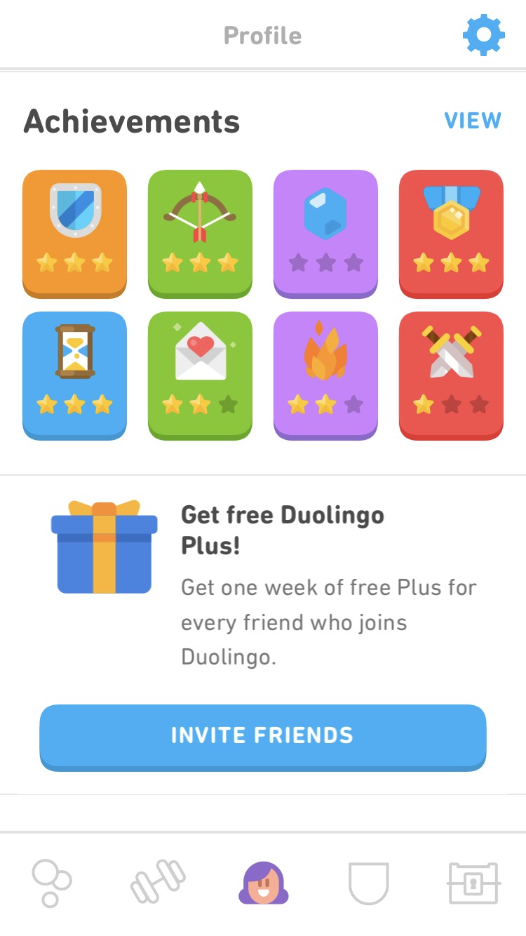 Gamification in Duolingo