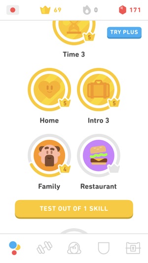 Sequences in Duolingo